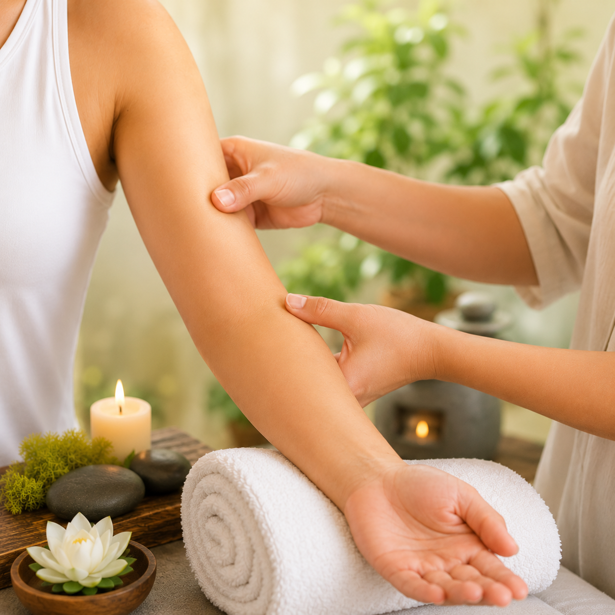 Back Arm Shoulder Massage – Foot Marvel Chennai